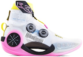 (W) 李宁 韦德之道9 Infinity Test R2 '白粉黄' ABER002-5 Order (W) 李宁 韦德之道9 Infinity Test R2 '白粉黄' ABER002-5