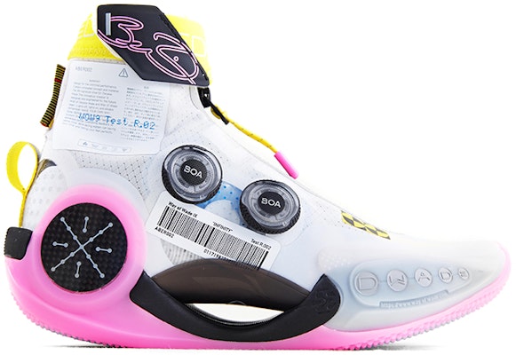 (Women) Li-Ning Way of Wade 9 Infinity Test R2 'White Pink Yellow' ABER002-5 Order (Women) Li-Ning Way of Wade 9 Infinity Test R2 'White Pink Yellow' ABER002-5