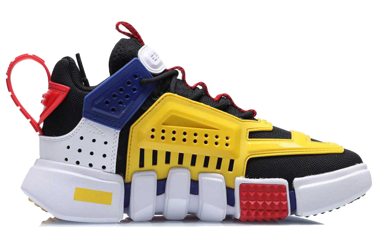 Order (W) Li-Ning Way of Wade 'Hitam Kuning Biru' AGBQ122-3