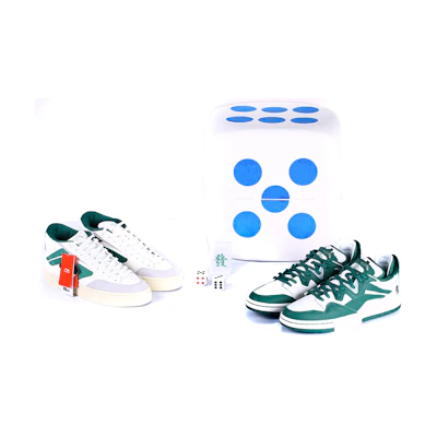 (W) Li-Ning Way of Wade 'New Year Dice Gift Box Low-Top Green'