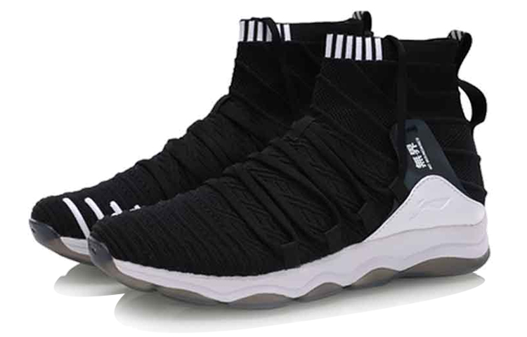 Lookbook (W) 리닝 웨이드 '충격흡수 하이탑 블랙' (Li-Ning Wade '충격흡수 하이탑 블랙') AFJP018-1