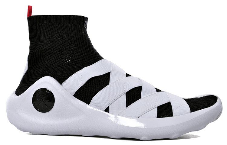 Order (W) Li-Ning Way of Wade Retro Basketbal Schoenen High Top ''Zwart Wit'' AGWN042-1
