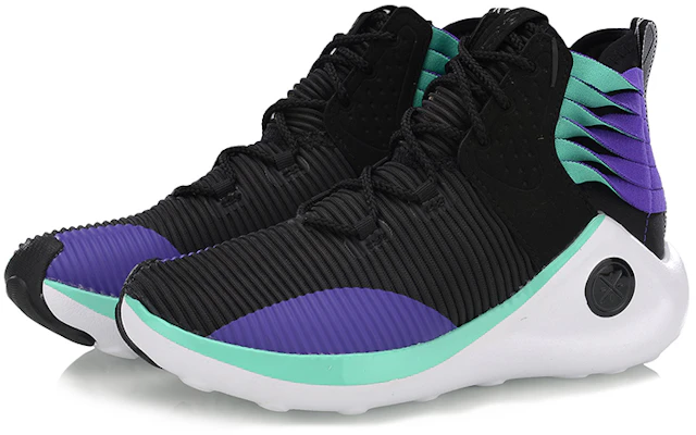 (W) Li-Ning Way of Wade Infinite High Top Retro Basketball ''Schwarz Lila'' AGWP006-3 Lookbook (W) Li-Ning Way of Wade Infinite High Top Retro Basketball ''Schwarz Lila'' AGWP006-3