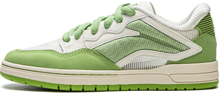 台灣李寧 唯我Pros 減震耐磨 低筒 板鞋 女款 綠米白 Buy 台灣李寧 唯我Pros 減震耐磨 低筒 板鞋 女款 綠米白