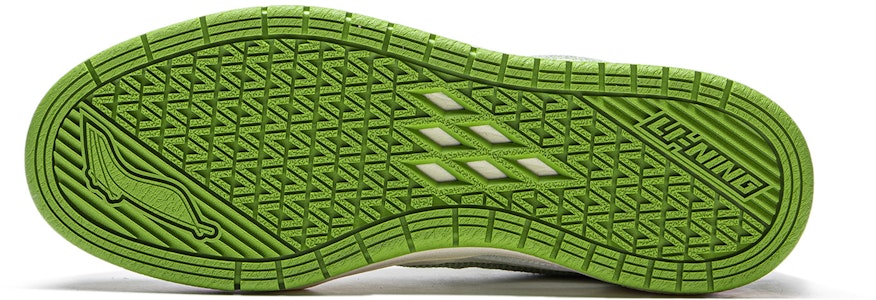 台灣李寧 唯我Pros 減震耐磨 低筒 板鞋 女款 綠米白 Sizing 台灣李寧 唯我Pros 減震耐磨 低筒 板鞋 女款 綠米白