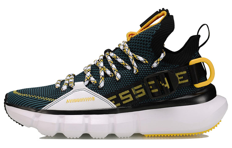 (Women) Li-Ning Way of Wade Mid Top Retro Basketball Shoes 'Dark Green White' AGBP078-3