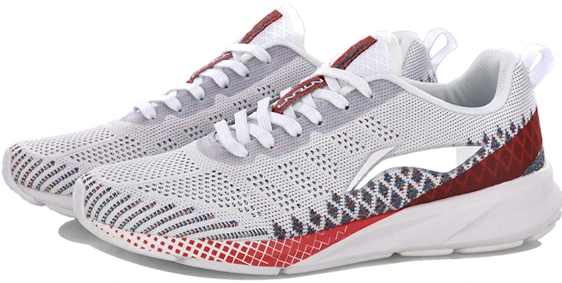 (W) Scarpe Running Ammortizzate Li-Ning Weaving ''Bianco Rosso'' ARHN116-1 Lookbook (W) Scarpe Running Ammortizzate Li-Ning Weaving ''Bianco Rosso'' ARHN116-1