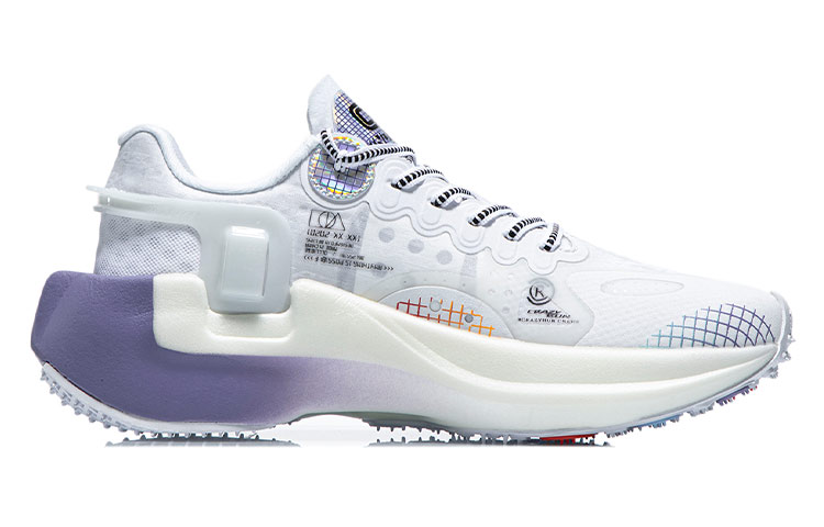 (W) Li-Ning Wind Range Essential 'White Purple' 圖 2