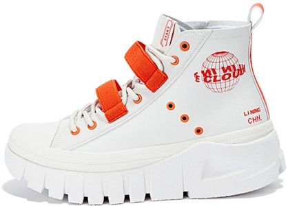 李宁 惟吾BOOT 高筒厚底運動鞋 女款 白橙 Buy 李宁 惟吾BOOT 高筒厚底運動鞋 女款 白橙