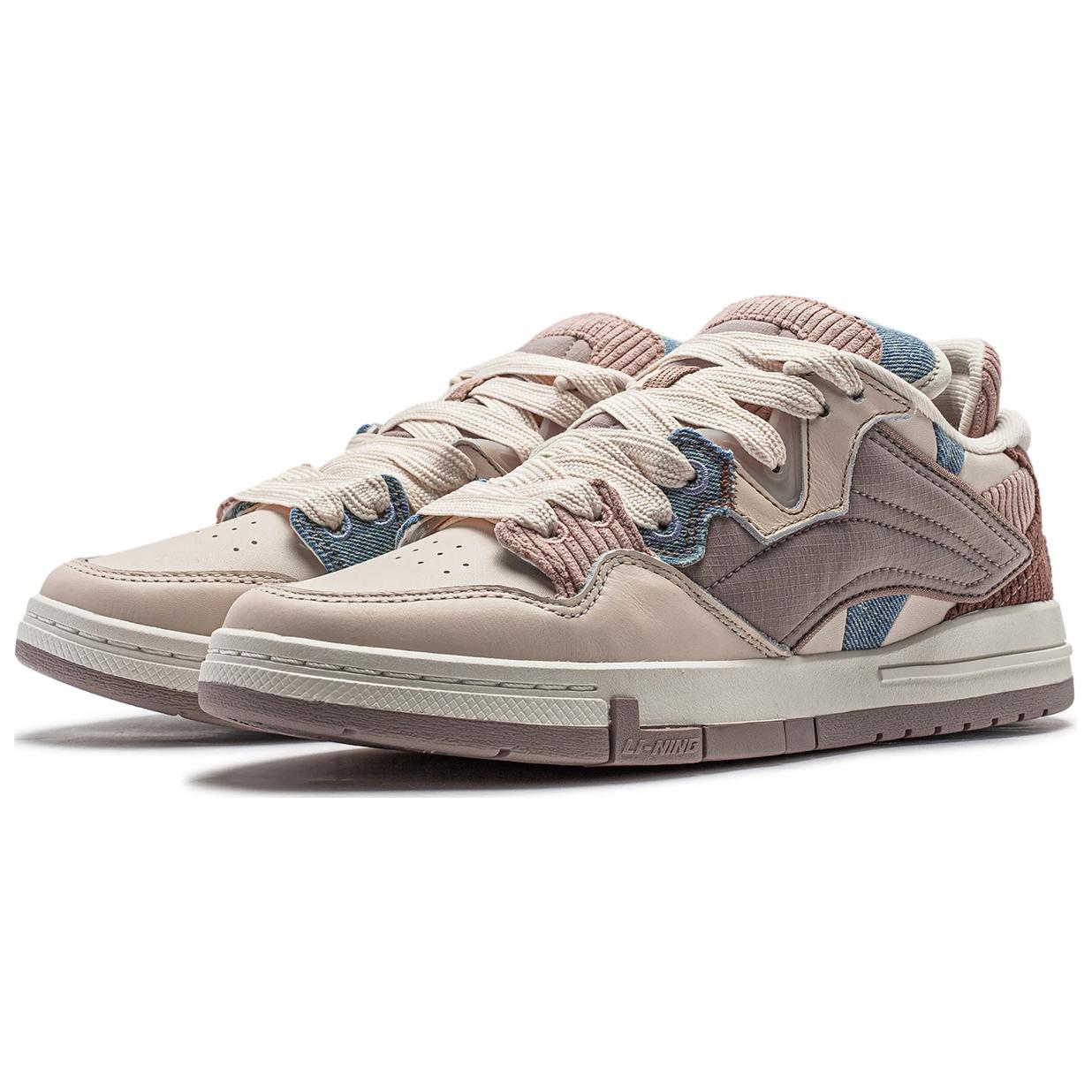 Lookbook (W) Li-Ning WoW Low 'Beige Marrón' AECU004-1