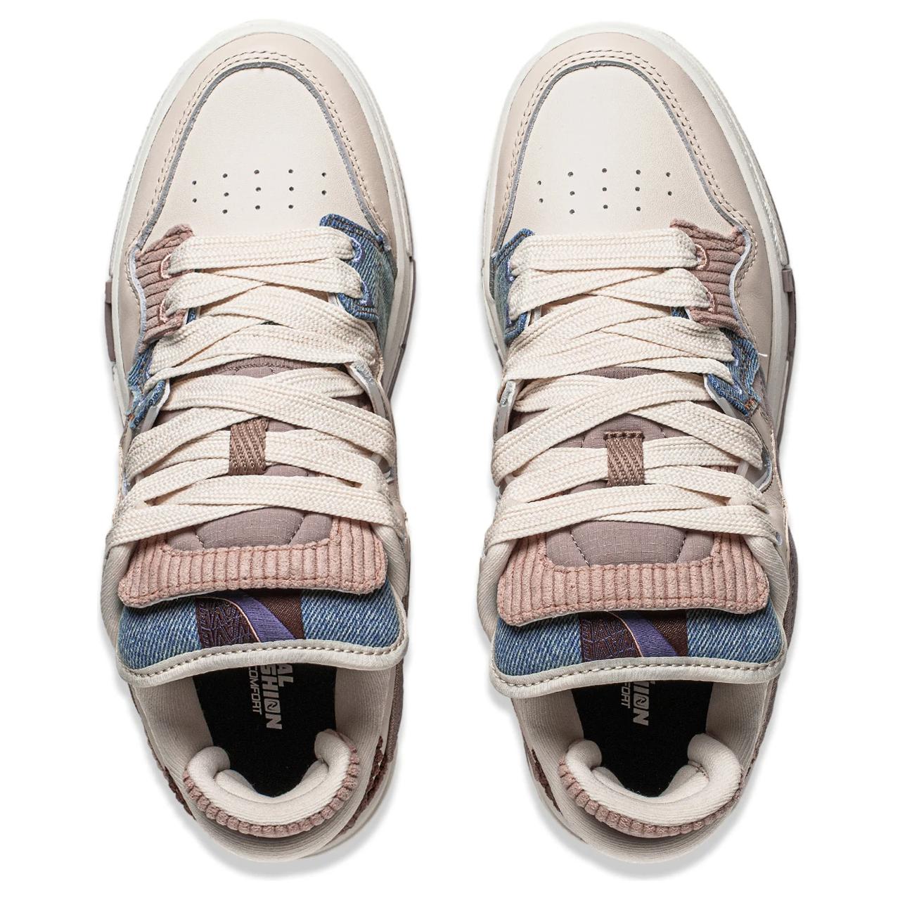Shop (W) Li-Ning WoW Low 'Beige Marrón' AECU004-1