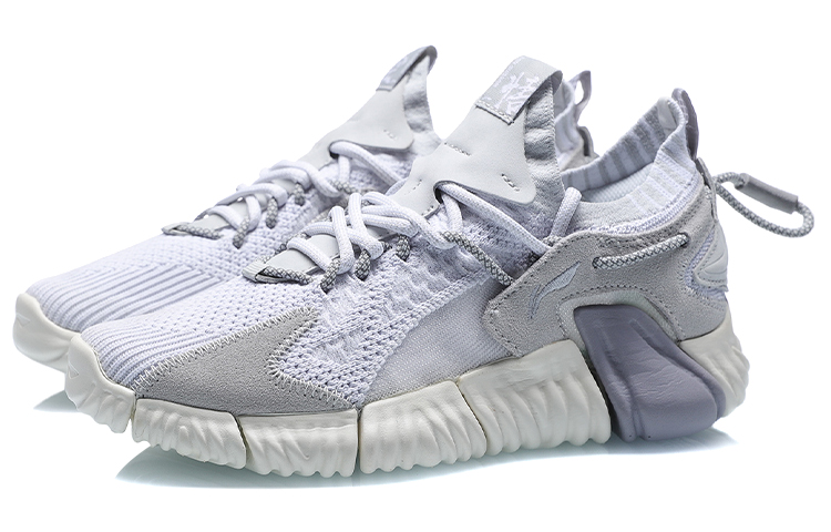 Lookbook (Women) Li-Ning WuKong Ace Low Paris Fashion Week 'Ice Grey' AGLP142-6