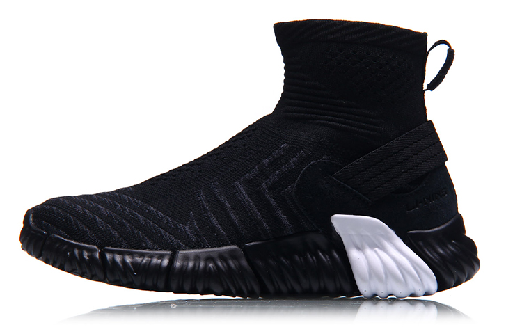 (Women) Li-Ning WuKong No Boundry Hi 'Black' AGLM156-1