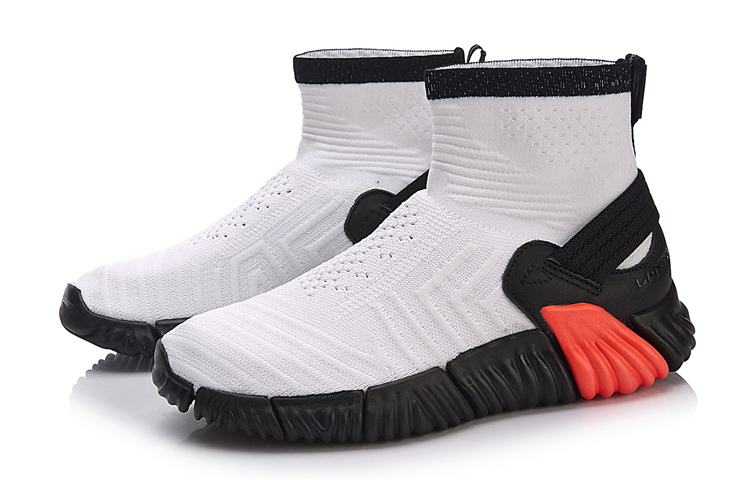 Order (W) 李寧悟空ノーバウンドハイ 白黒 (Rīningu Gokū Nōbaundo Hai Shirokuro) AGLM156-3