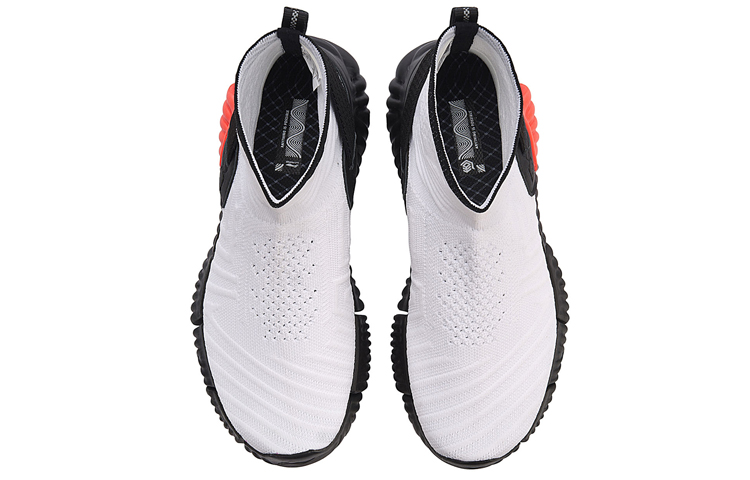 Lookbook (W) 李寧悟空ノーバウンドハイ 白黒 (Rīningu Gokū Nōbaundo Hai Shirokuro) AGLM156-3