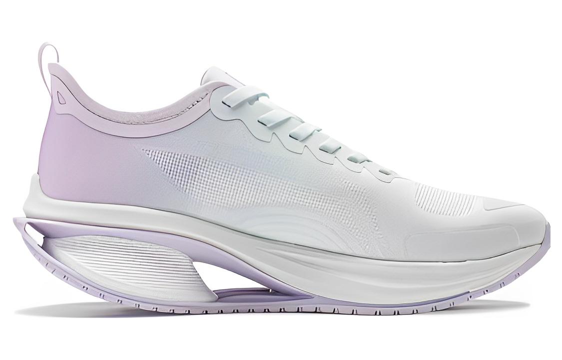 Order LiNing 李寧 吾適5S 3.0 輕量舒適 回彈 低幫 跑步鞋 女款 雲霧白