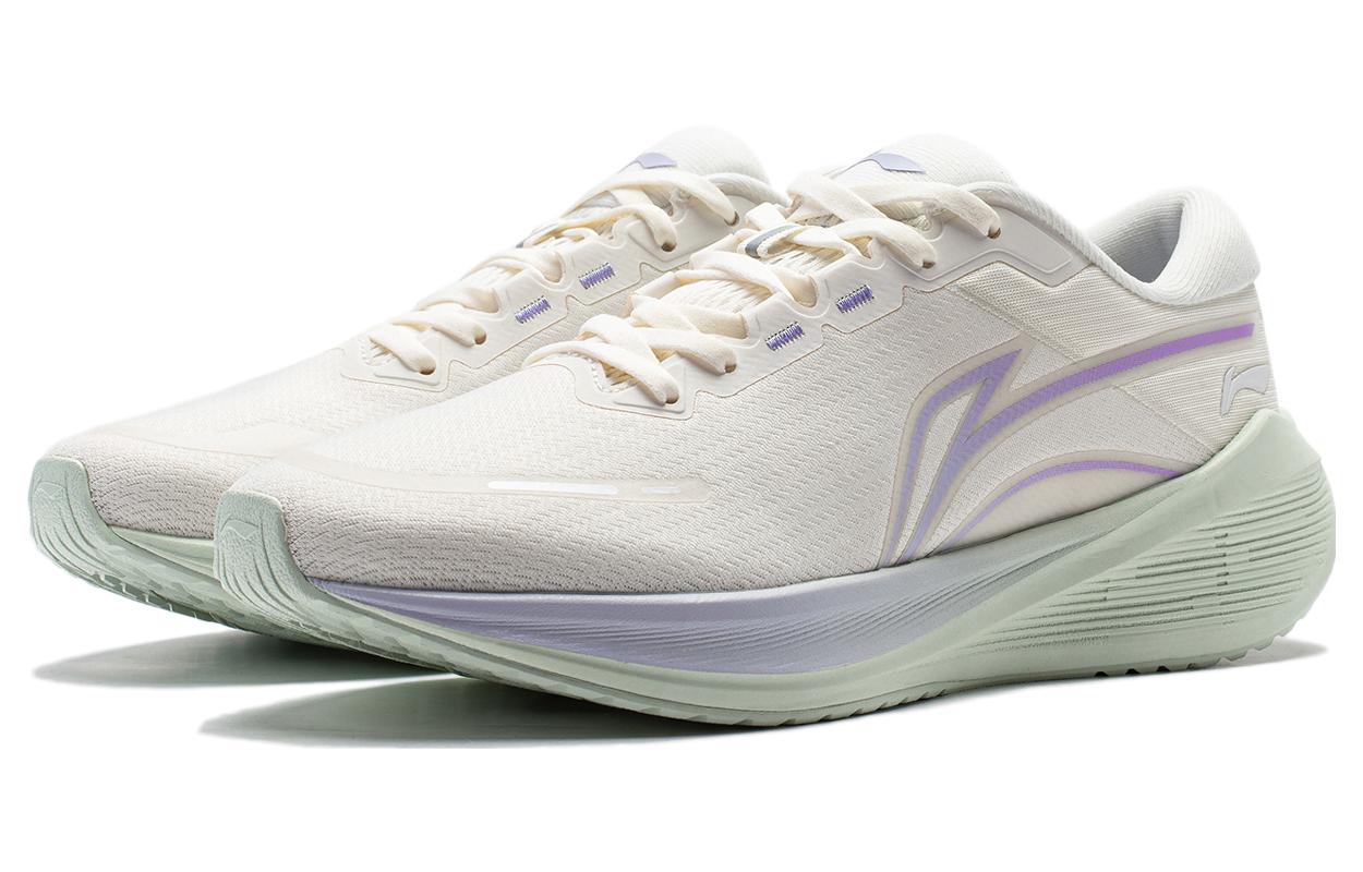 Lookbook (W) Li-Ning WuShi 5S Lite V2 'Putih Susu Ungu' ARST054-3