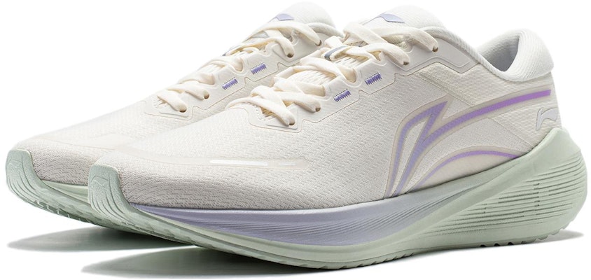 (Women) Li-Ning WuShi 5S Lite V2 'Milk White Purple' ARST054-3 Lookbook (Women) Li-Ning WuShi 5S Lite V2 'Milk White Purple' ARST054-3