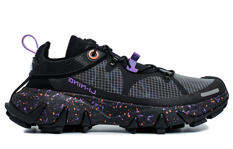 Lookbook (W) Li-Ning WuXing Settimana della Moda Parigi SS21 ''Nero Viola'' AGBR056-2