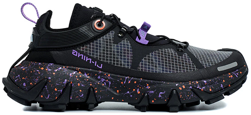 (W) Li-Ning WuXing Settimana della Moda Parigi SS21 ''Nero Viola'' AGBR056-2 Lookbook (W) Li-Ning WuXing Settimana della Moda Parigi SS21 ''Nero Viola'' AGBR056-2