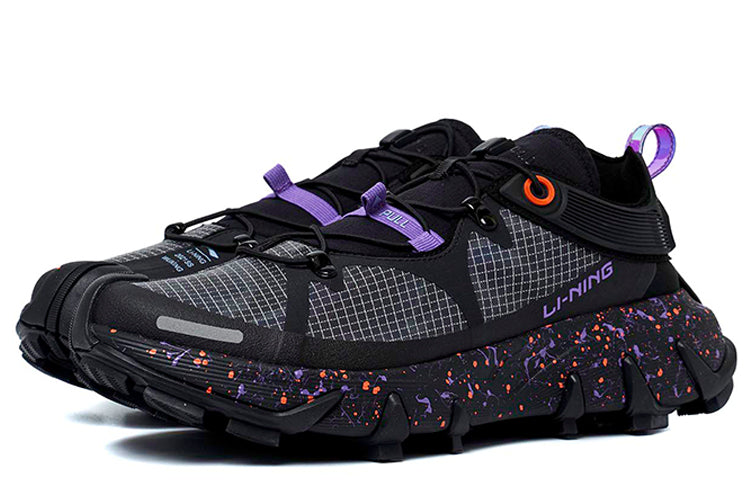 Shop (W) Li-Ning WuXing Settimana della Moda Parigi SS21 ''Nero Viola'' AGBR056-2