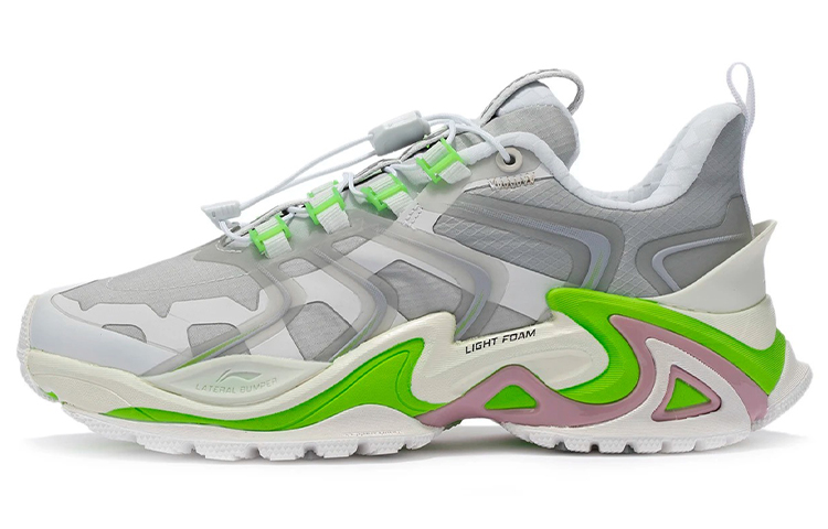 (Women) Li-Ning X-Claw ACE 'Grey Green' ARYR018-3