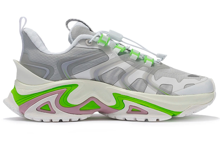 Order (W) 리닝 X-Claw 에이스 '그레이 그린' (Li-Ning X-Claw 에이스 '그레이 그린') ARYR018-3