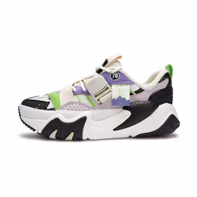 (W) Li-Ning X-Claw Lite 70HYBD 'White Purple Green'