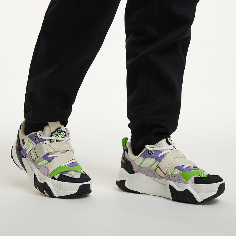 Sizing (Women) Li-Ning X-Claw Lite x 70HYBD 'White Purple Green' LGGR024-1