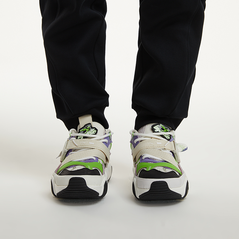 Cheap (Women) Li-Ning X-Claw Lite x 70HYBD 'White Purple Green' LGGR024-1
