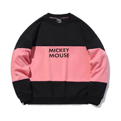 (Women) Li-Ning Disney Black Loose Fit Pullover Sweatshirt - Casualwear AWDQ394-2