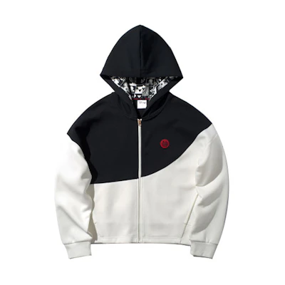 (Women) Li-Ning Disney Collab Loose Fit Zip Hoodie Jacket Women’s Champagne White AWDQ004-1