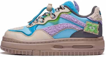 (Women) Li-Ning x Disney FUTURE C1 Retro-Low Sports Shoes 'Beige Multi' AGCT244-3 (Women) Li-Ning x Disney FUTURE C1 Retro-Low Sports Shoes 'Beige Multi' AGCT244-3