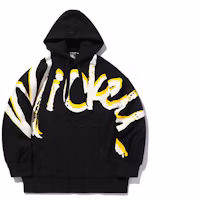 (Women) Li-Ning x Disney Loose Fit Pullover Hoodie Black AWDQ398-2 (Women) Li-Ning x Disney Loose Fit Pullover Hoodie Black AWDQ398-2