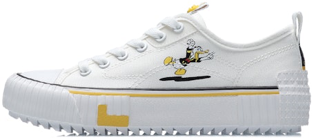 (Women) Li-Ning x Disney Skate Shoes 'White Black' AGCR178-3 (Women) Li-Ning x Disney Skate Shoes 'White Black' AGCR178-3