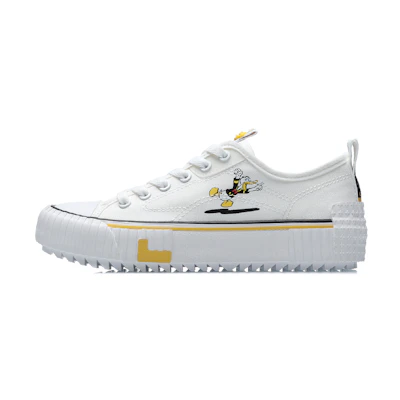 (W) Li-Ning Disney Skate Shoes 'White Black'