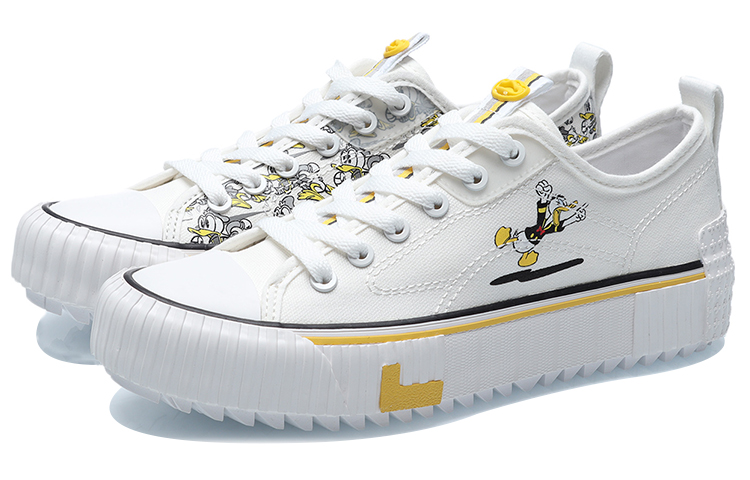 Lookbook (W) Sepatu Skate Li-Ning x Disney 'Putih Hitam' AGCR178-3