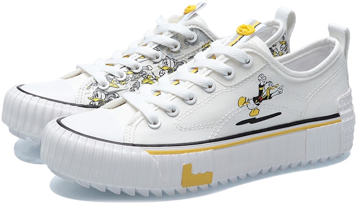 (Women) Li-Ning x Disney Skate Shoes 'White Black' AGCR178-3 Lookbook (Women) Li-Ning x Disney Skate Shoes 'White Black' AGCR178-3