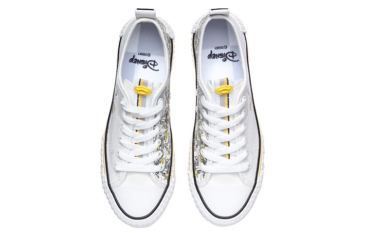 Shop (W) Sepatu Skate Li-Ning x Disney 'Putih Hitam' AGCR178-3