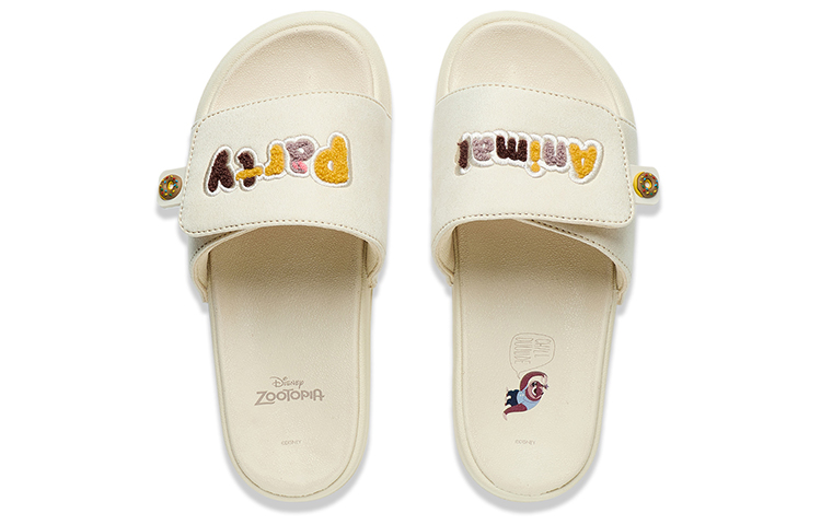 (W) Li-Ning Disney Zootopia Slipper Slides 'Beige' 圖 3