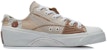 (W) Li-Ning x Line Friend Vulc Low 'Coklat Putih' AGCR280-1
