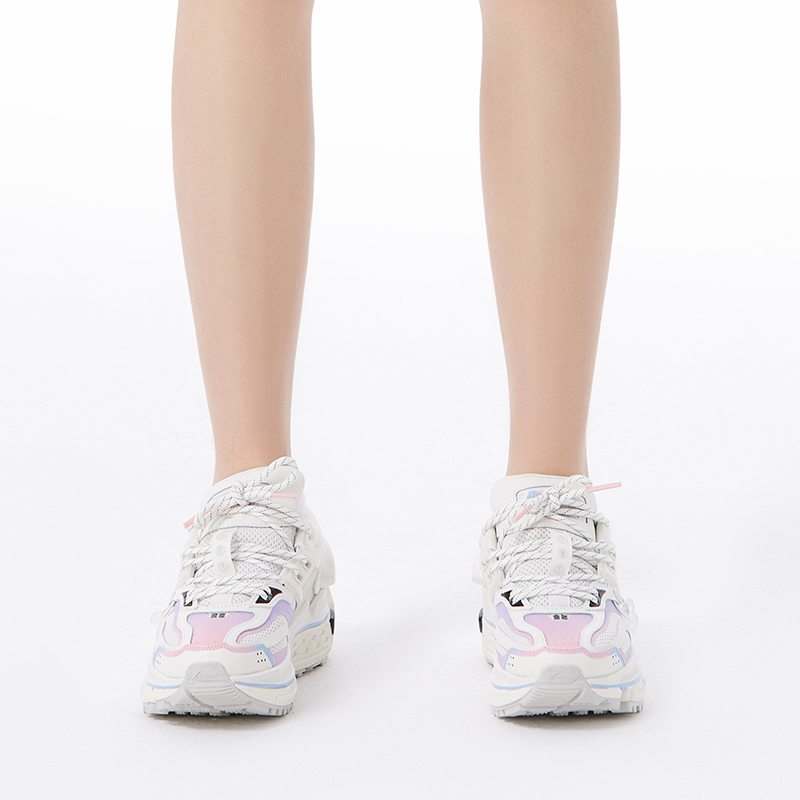 Cheap (W) Li-Ning x LNG ''Champagne Wit en Jiuyou Zwart'' LGLS004-1