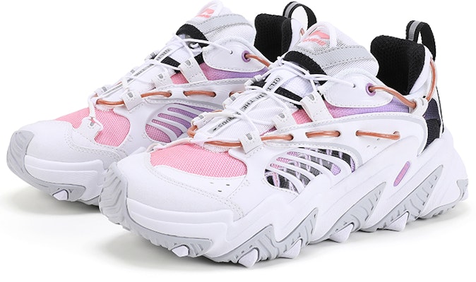 (Women) Li-Ning x LNG 'Kylin in the Clouds - Cat Claw White Purple' LGLR008-4 Lookbook (Women) Li-Ning x LNG 'Kylin in the Clouds - Cat Claw White Purple' LGLR008-4