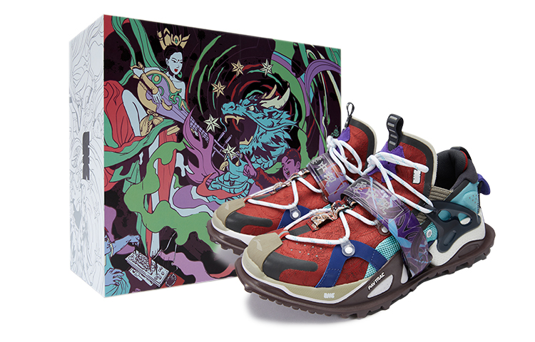 (Women) Li-Ning x LNG 'Pangu Qihuang Red and White' LGLQ004-1