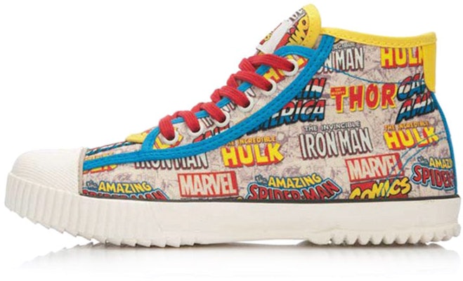 (Women) Li-Ning x MARVEL Comics Graphic Classic Canvas Shoes 'Multi-Color' ALAK124-2 Buy (Women) Li-Ning x MARVEL Comics Graphic Classic Canvas Shoes 'Multi-Color' ALAK124-2