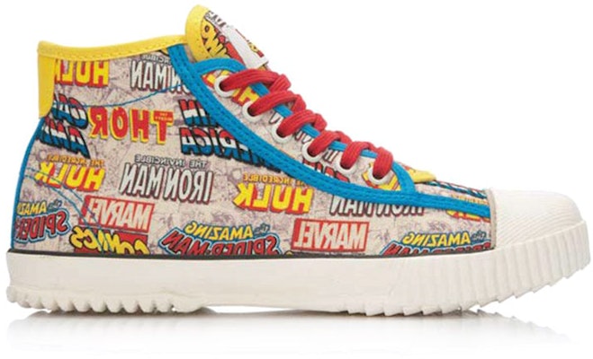(W) Li-Ning x MARVEL Komik Kasut Kanvas Grafik Klasik 'Multi-Color' ALAK124-2 Order (W) Li-Ning x MARVEL Komik Kasut Kanvas Grafik Klasik 'Multi-Color' ALAK124-2