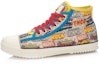 Lookbook (Women) Li-Ning x MARVEL Comics Graphic Classic Canvas Shoes 'Multi-Color' ALAK124-2