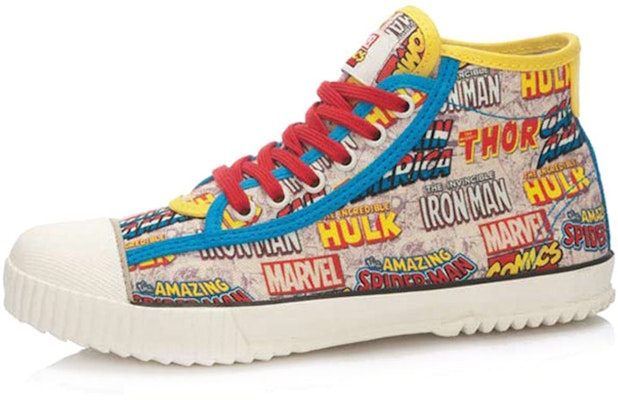 (W) Li-Ning x MARVEL Komik Kasut Kanvas Grafik Klasik 'Multi-Color' ALAK124-2 Lookbook (W) Li-Ning x MARVEL Komik Kasut Kanvas Grafik Klasik 'Multi-Color' ALAK124-2