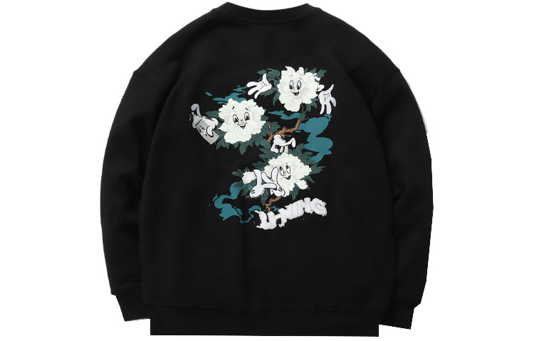 Lookbook (Women) Li-Ning x OG Slick Graffiti Pullover Sweatshirt Black AWDR232-2