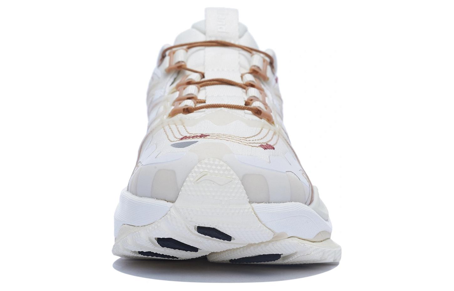 Shop (Women) Li-Ning x Soulland X-Claw Ace 3M 'White Brown' AZGS104-7